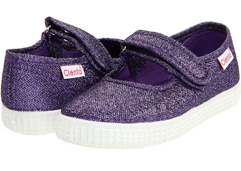Cienta Mary Jane Purple Shimmer – Molly Peas